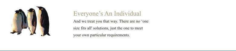 Everyone's an individual to DTS